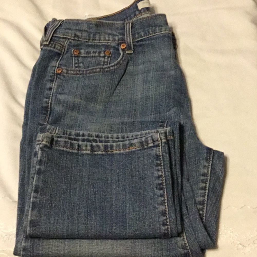 Levi’s 505 size 14S straight legs jeans.